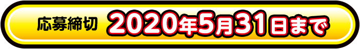 応募期間：2020年5月11日〜31日