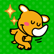 ピエロとサイの仲間たち 絵文字を配信開始しました。