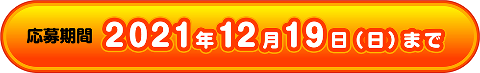 応募期間：2021年12月19日まで