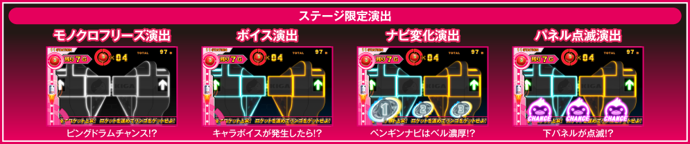 ステージ限定演出