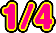 1/4