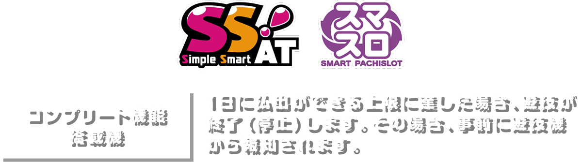コンプリート機能搭載機