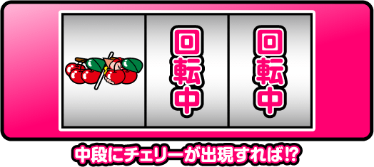 中段にチェリーが出現すれば!?